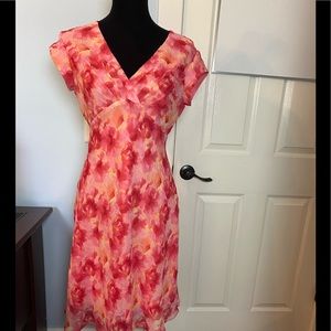 Coldwater Creek Cap Sleeved Dress